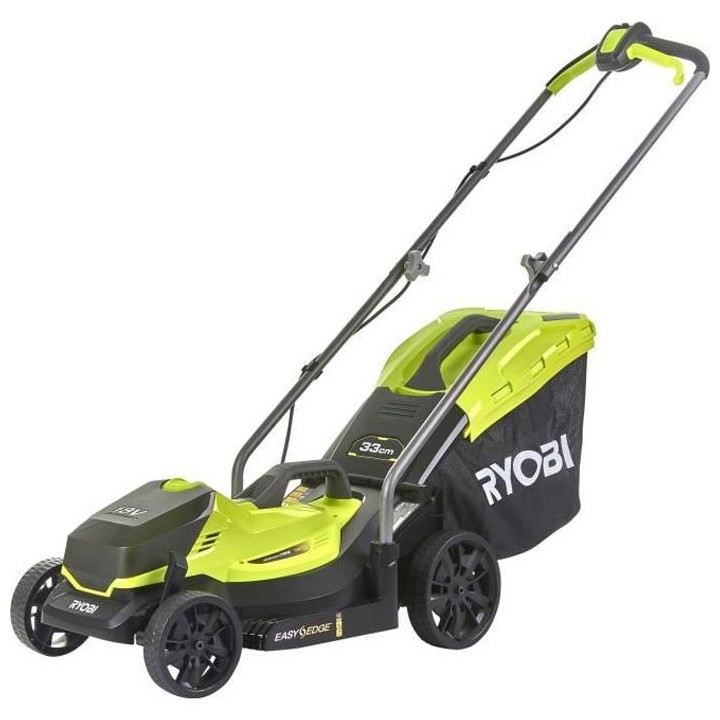 Tondeuse sur batterie 33cm de coupe RYOBI RLM18X33B40 - Livré avec 1