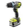 RYOBI One+ Duo Brushless perceuse a percussion + meuleuse 125mm sans fil 18V - R18CK2BL-252S - batteries 2 et 5 Ah -sac de range