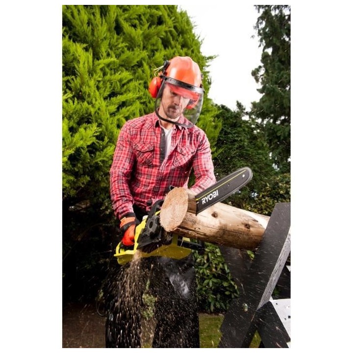 Tronçonneuse électrique 2300W RYOBI RCS2340B2C - Guide 40 cm + 2 cha