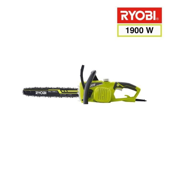 Tronçonneuse électrique 1900W RYOBI RCS1935B2C - Guide 35 cm + 2 cha