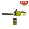 Tronçonneuse électrique 1900W RYOBI RCS1935B2C - Guide 35 cm + 2 chaines