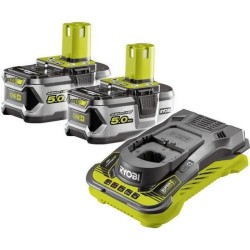 Pack 2 batteries RYOBI 18V...