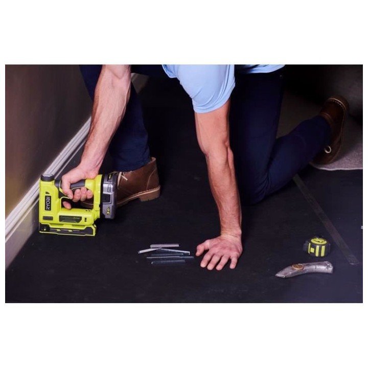 RYOBI Agrafeuse T50 18V - agrafes T50 de 6,35 a 14,3 mm