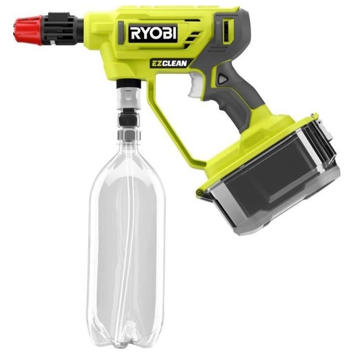 Pistolet a pression 18 Volts ONE+™ - 22 bars - buse 3-en-1 RYOBI - R