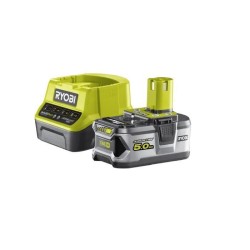 Tondeuse sur batterie 37cm de coupe RYOBI RY18LMX37A-150 - Livré avec 1 batterie 18V 5,0Ah et chargeur rapide