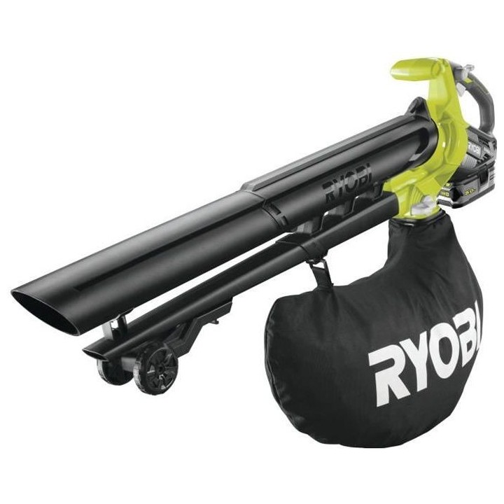 Souffleur aspiro-broyeur sans fil 18V ONE+ RYOBI RBV1850 - Brushless -