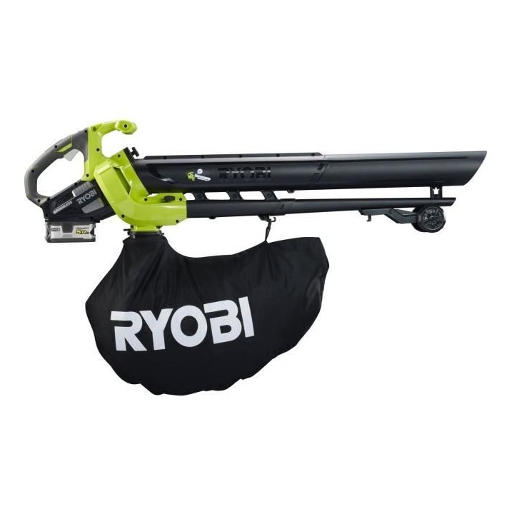 Souffleur aspiro-broyeur sans fil 18V ONE+ RYOBI RBV1850 - Brushless -