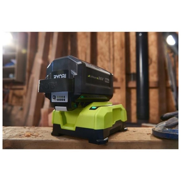 Batterie RYOBI 36V LithiumPlus 6.0 Ah - 1 chargeur rapide RY36BC60A-16