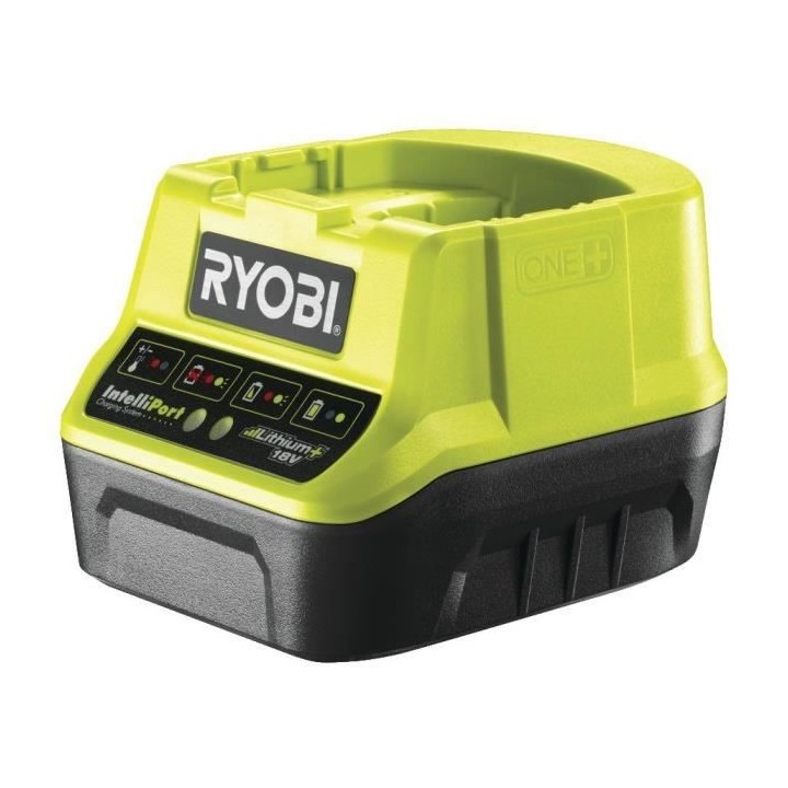 RYOBI ONE+ Pack duo perceuse meuleuse 18V sans fil - 2 batteries de 2A