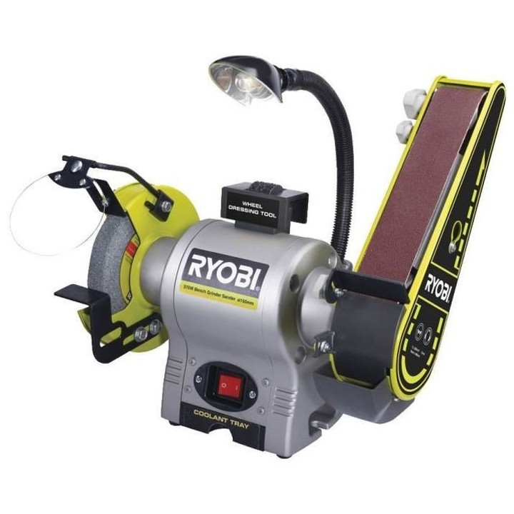 RYOBI Touret a bande et a disque 250 W RBGL250G