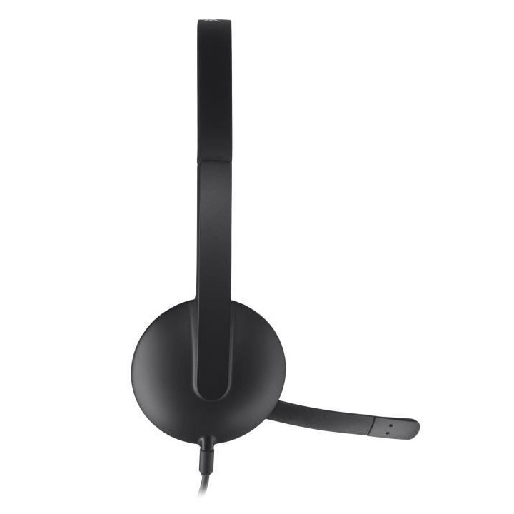 LOGITECH - Casque filaire USB Stereo H340 - Noir