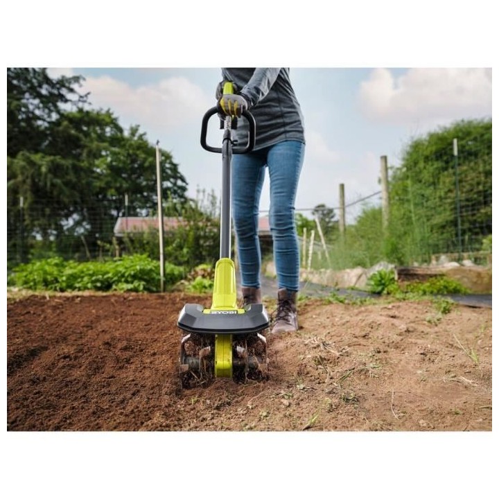 Bineuse sans fil 18V ONE+ RYOBI RY18CVA-0 - 4 fraises, tube téléscop