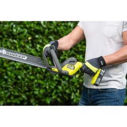 Taille-haies sans fil 18V ONE+ RYOBI LINEA RY18HT55A-120 - Lame de 55 cm - 1 batterie 18V 2,0 Ah et 1 chargeur