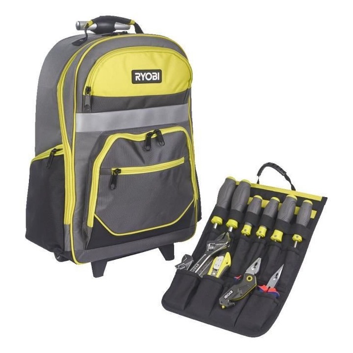 RYOBI Sac a dos a roulettes 32 x 47 x 16,5 cm - RSSBP2