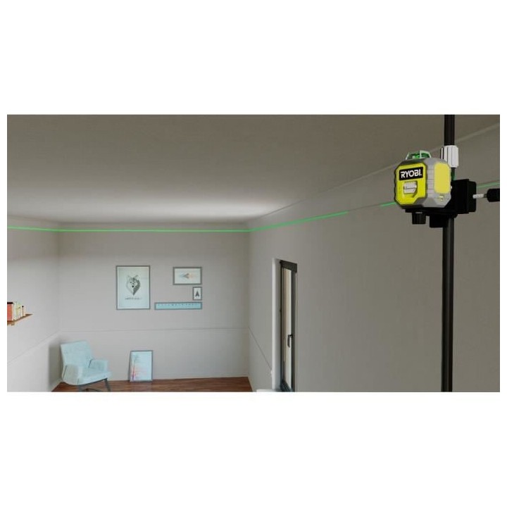 RYOBI Laser 360° vert - portée 25m - RB360GLL