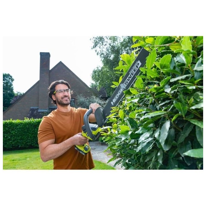 Taille-haies sans fil 18V ONE+ RYOBI LINEA RY18HT45A-120 - Lame de 45