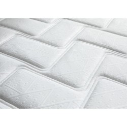 Matelas 140x190 cm SOMDREAM - 25 cm - 864 Ressorts ensachés - Tres Ferme - 7 zones - 100% Français - DREAMAIR