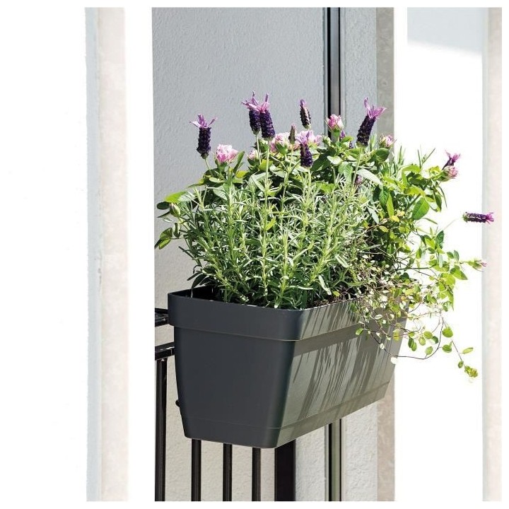 DEROMA Kit de Jardiniere Enjoy a réserve d'eau - 9,6 L - 50 x 16,1 x