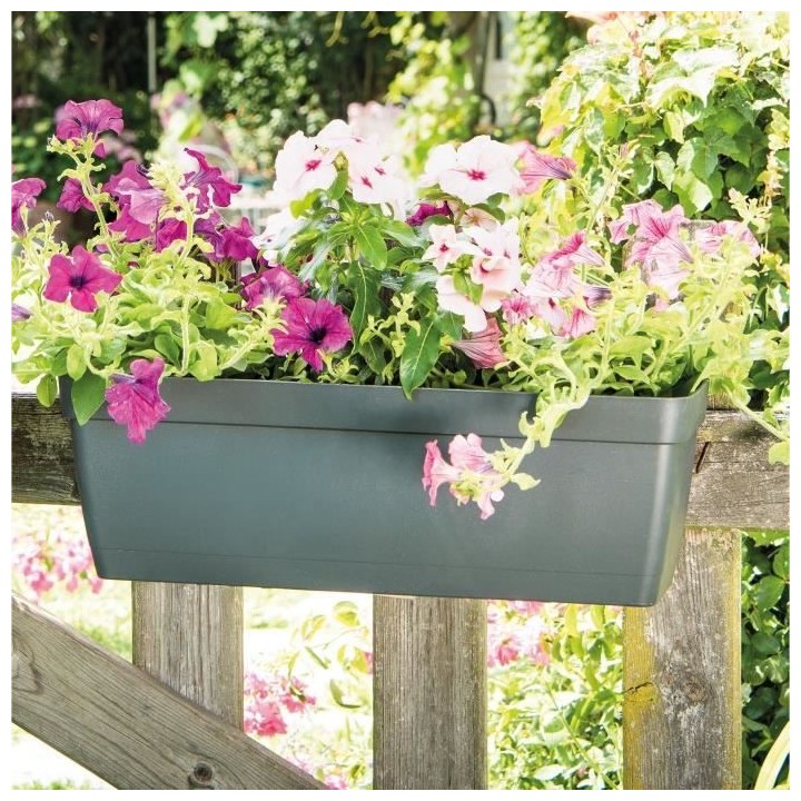 DEROMA Kit de Jardiniere Enjoy a réserve d'eau - 9,6 L - 50 x 16,1 x