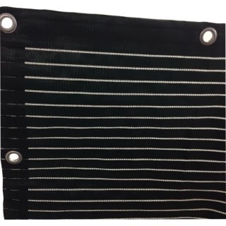 IDEAL GARDEN Brise vue Séduction - 1 x 2 m - Noir