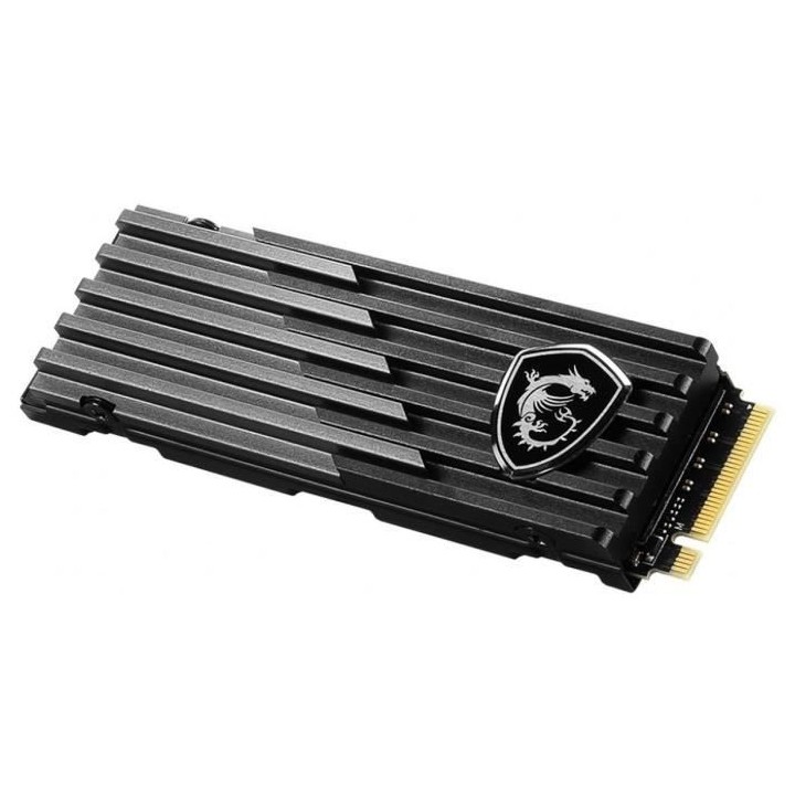 Disque SSD Interne - SPATIUM M480 PCIe 4.0 NVMe - MSI - 1 To - M.2 - S