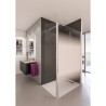 AURYS Paroi de douche en kit BALEARES MIST 2 - Verre Timeless 8 mm trempé by Saint-Gobain - L.120 cm x H.198 cm