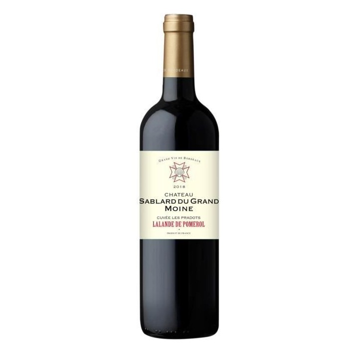 Château Sablard du Grand Moine Cuvée les Pradots 2018 Lalande-de-Pom