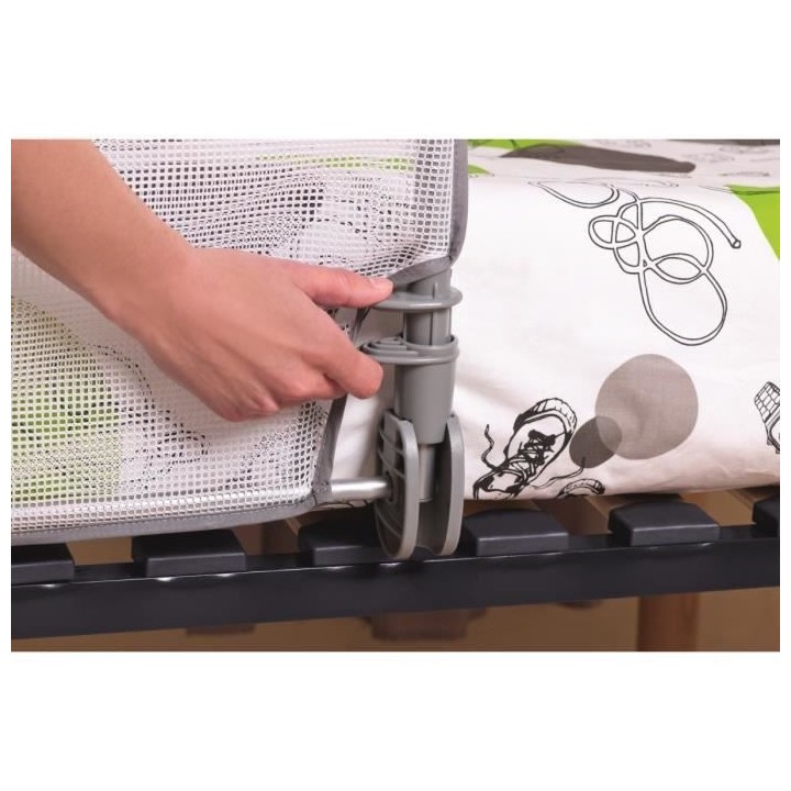 Safety 1s Barriere de lit de sécurité 90 cm Gris 24770010