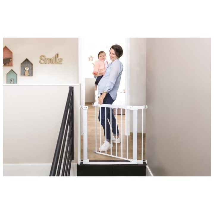 Flat step, Barriere de sécurité avec barre de seuil ultra plate, lar
