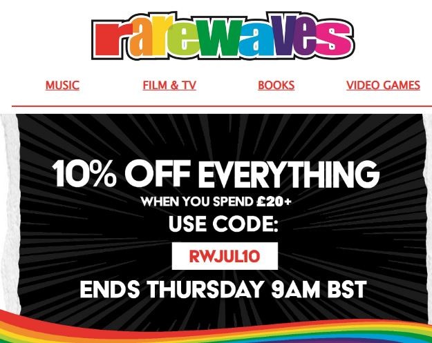 LONDON Rarewaves SALE Now On! 